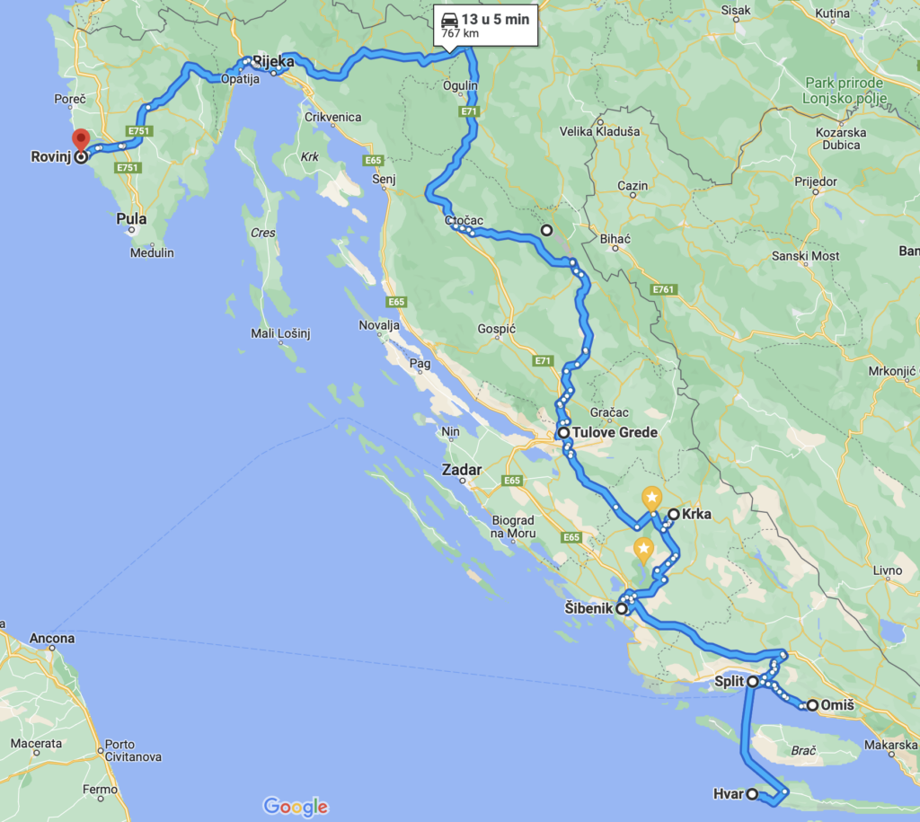 Roadtrip | Kroatië | Gezin | Rondreis
